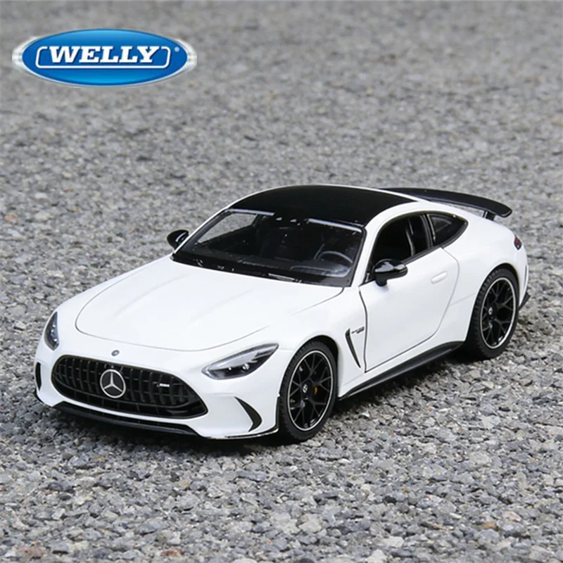 

WELLY 1:24 Mercedes-Benz AMG GT 63 Coupe Alloy Sports Car Model Simulation Diecast Metal Racing Vehicles Car Model Kids Toy Gift