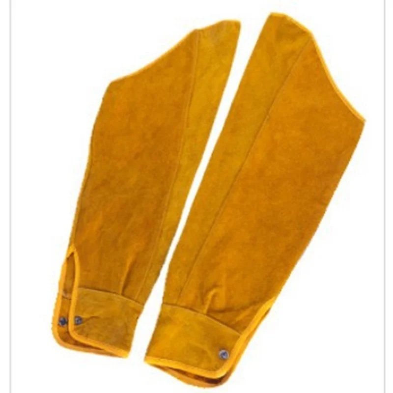 

Cow two layer leather welding workwear sleeve cover welding protective oversleeve