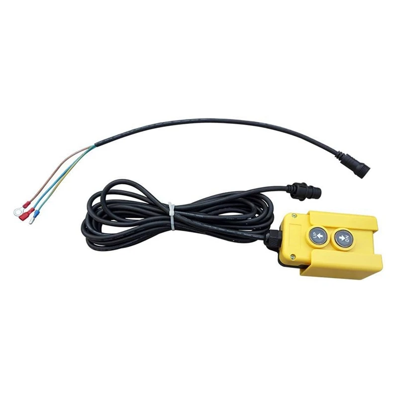 Controller interruttore telecomando per rimorchio con cassone ribaltabile Cavo da 12 Volt CC per unità pompa di potenza idraulica a semplice effetto