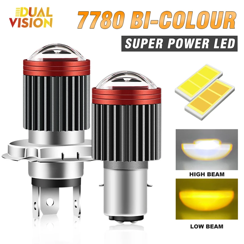 H4 Led H6 BA20D Pow…