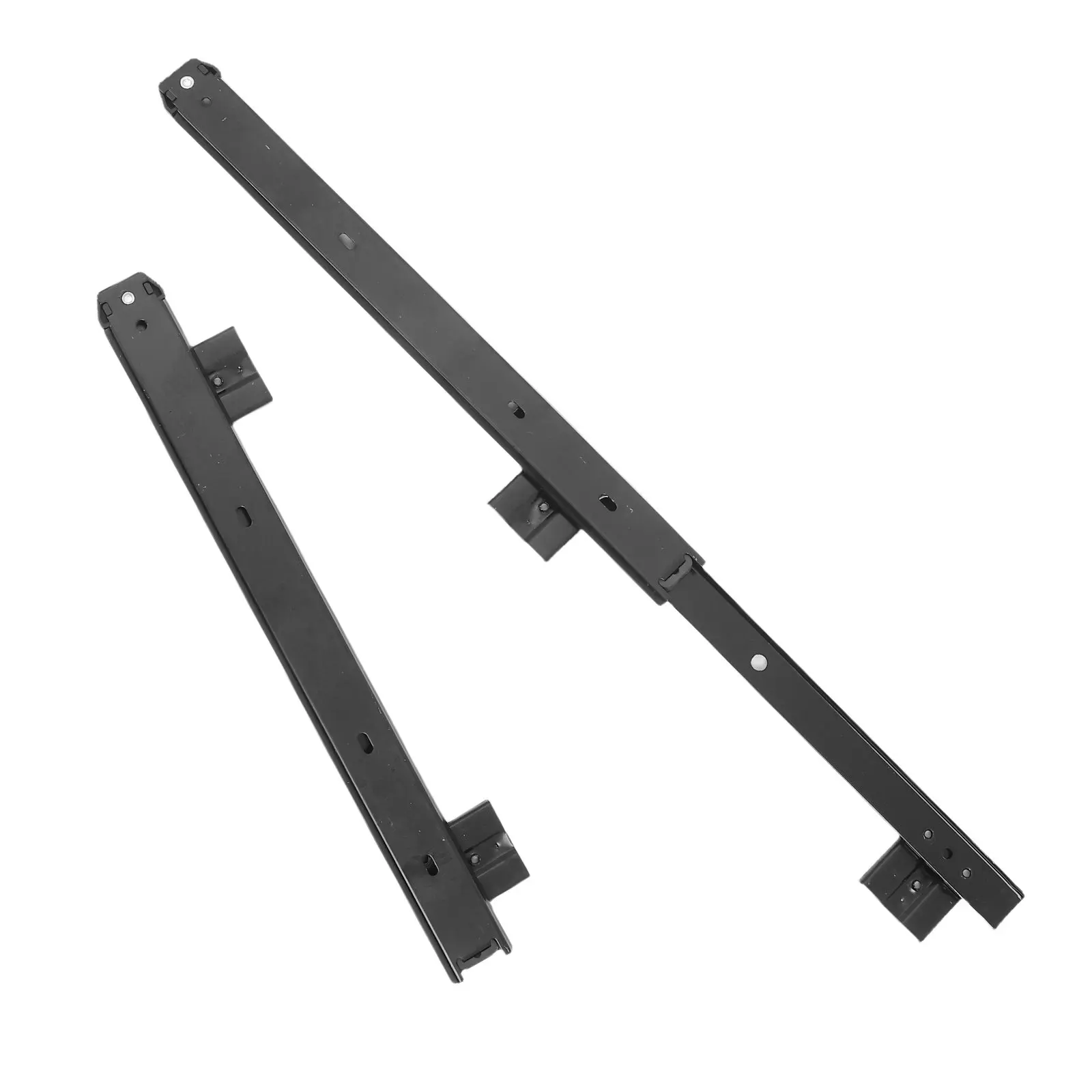 

2Pcs Ball Bearing Keyboard Drawer Slides Heavy Duty Steel Under Desk Keyboard Tray Rails Smooth Glide Office Home Workspace