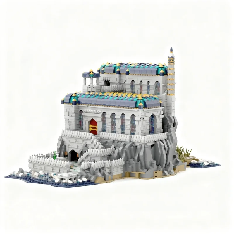 6945pcs MOC Oriental Palace Model Building Blocks Architecture Toy Christmas Gift Birthday Education DIY Kids Assemble Creative