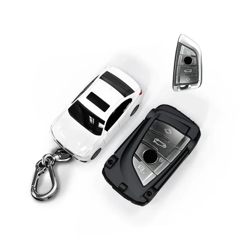 For BMW 3 Series Appearance For BMW X1 X3 X5 X6 X7 G20 G30 G11 F15 F16 G01 G02 F48 1 3 5 Remote Smart Car Key Case Cover Bag Fob