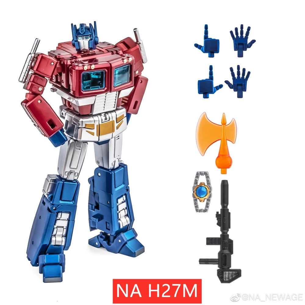 IN STOCK NEWAGE NA Transformation H27M H-27M OP Commander David Anime Model Robot Action Figure Toy With Box