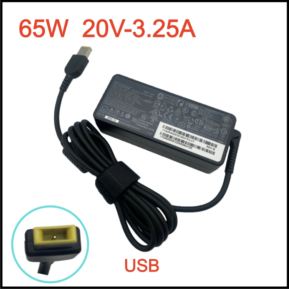 65W AC Adapter Laptop Charger For ThinkPad Edge E431 E440 E450 IdeaPad Flex 14 Flex 15 YOGA 13 YOGA 2 Yoga 13 Pro