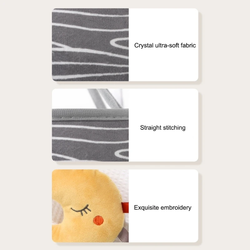 Jouet rotatif pour berceau bébé, Machine Stimulation auditive, lavable, Mobile sûr, 15UB