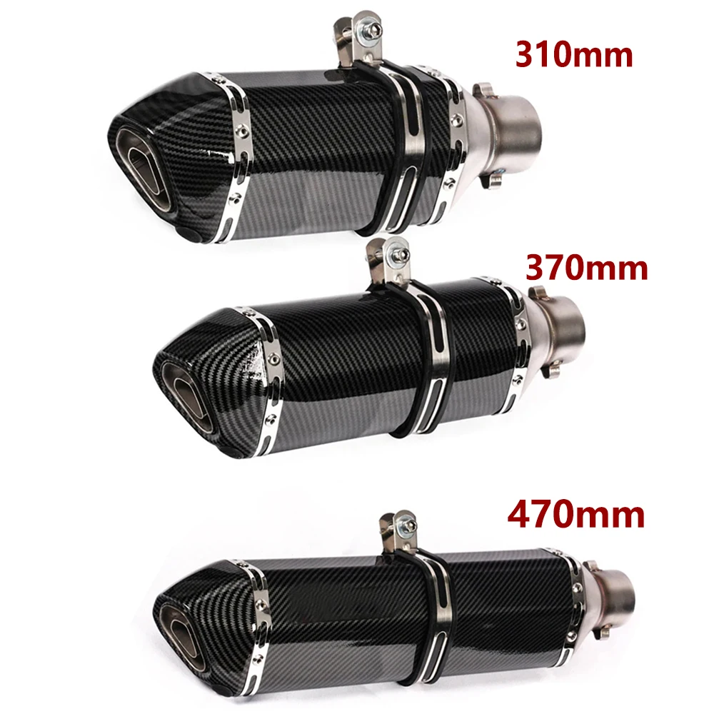 

Hot Sale Universal 51mm Escape Moto Tube Muffler Motorcycle Exhaust System High Quality High Performance