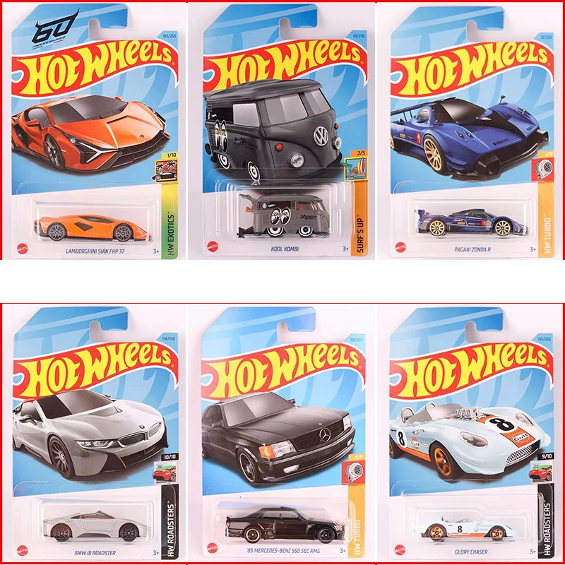 Hot Wheels Original 1:64 Metal Model Race Sport Car Diecast Brinquedo Hotwheels Birthday Set toys for kids 2 to 4 years old