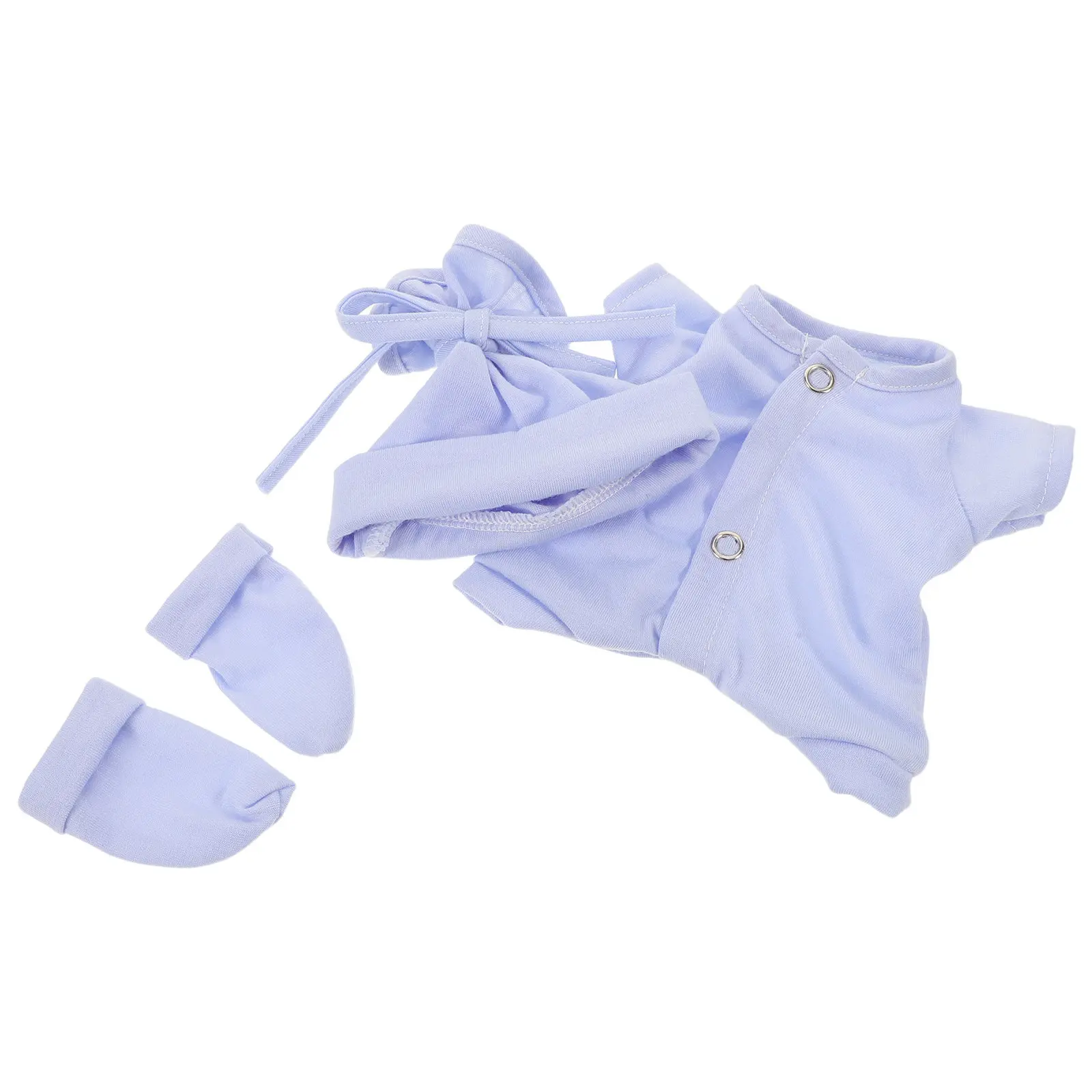 Set di 10 Pezzi Abbigliamento Invernale per Bambole, Tutine, Cappello, Costume per Neonati, Accessori per Gioco di Ruolo, Outfit Confortevole per Bambole