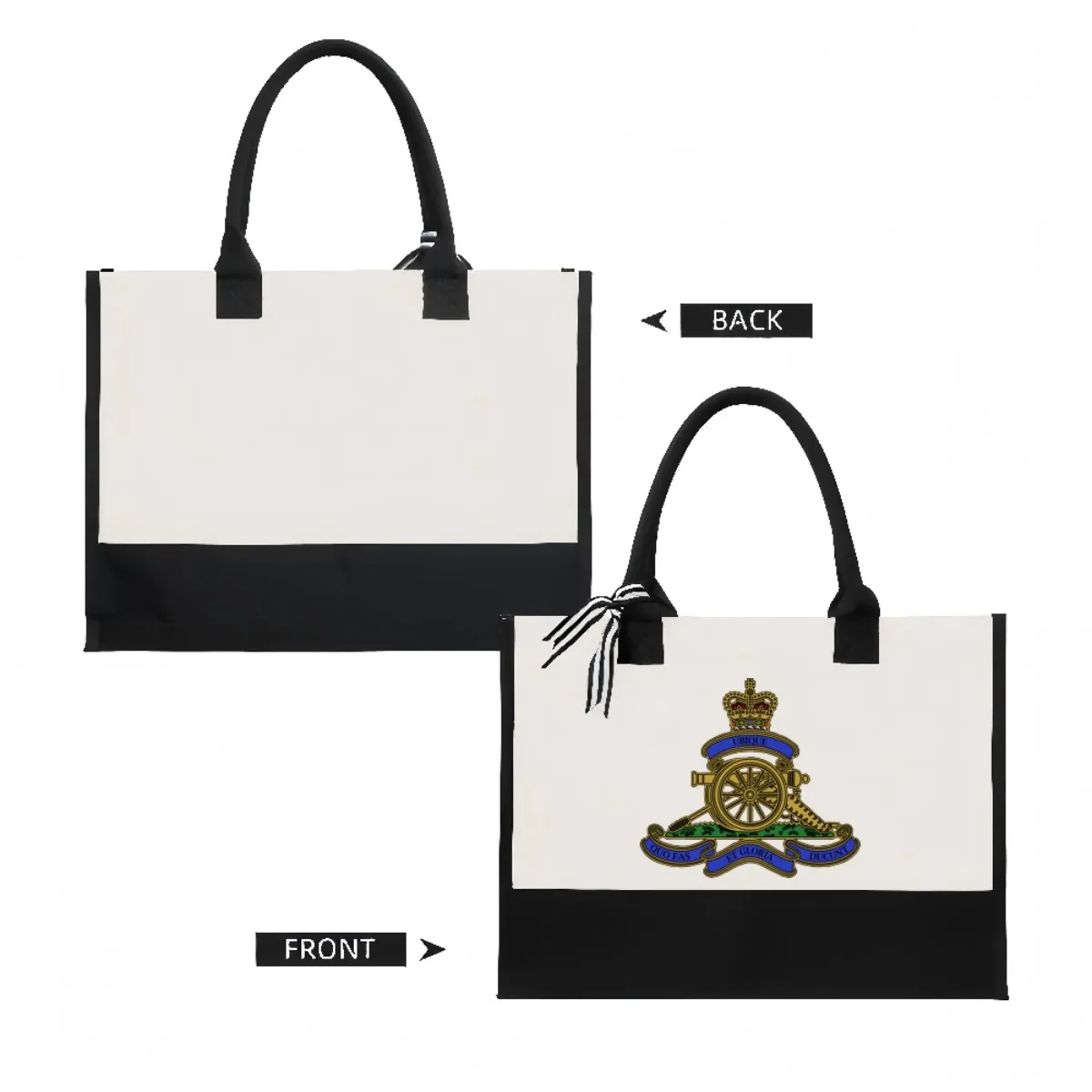 البريطانية illery 2026 وصول جديد الموضة العملي واسعة قابلة لإعادة الاستخدام حمل حقيبة نمط طباعة 2 لهجة الثقيلة كبيرة شو #2