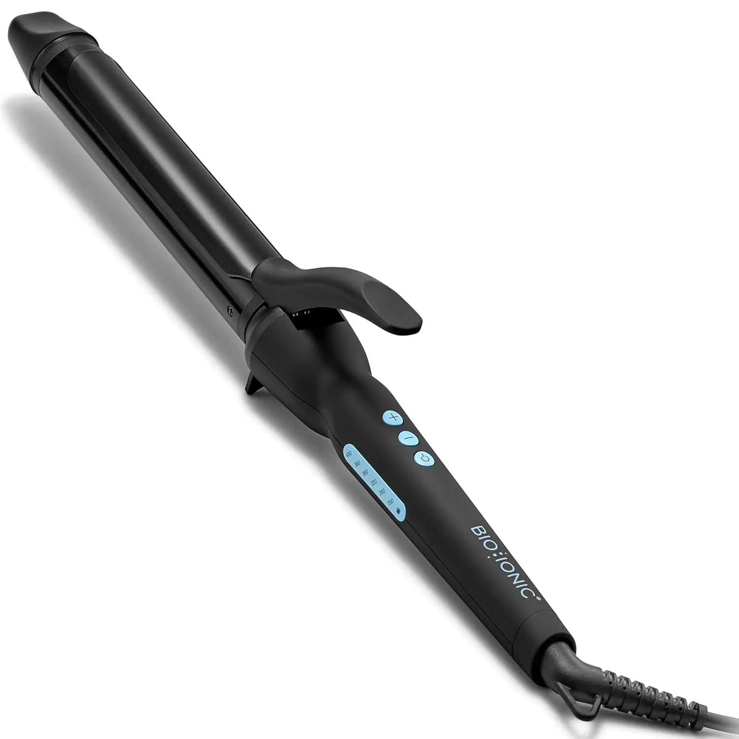 

Long Barrel Curling Iron 1.25 Inch for Soft Waves, Adjustable Heat up to 430°F, Auto Shut-Off