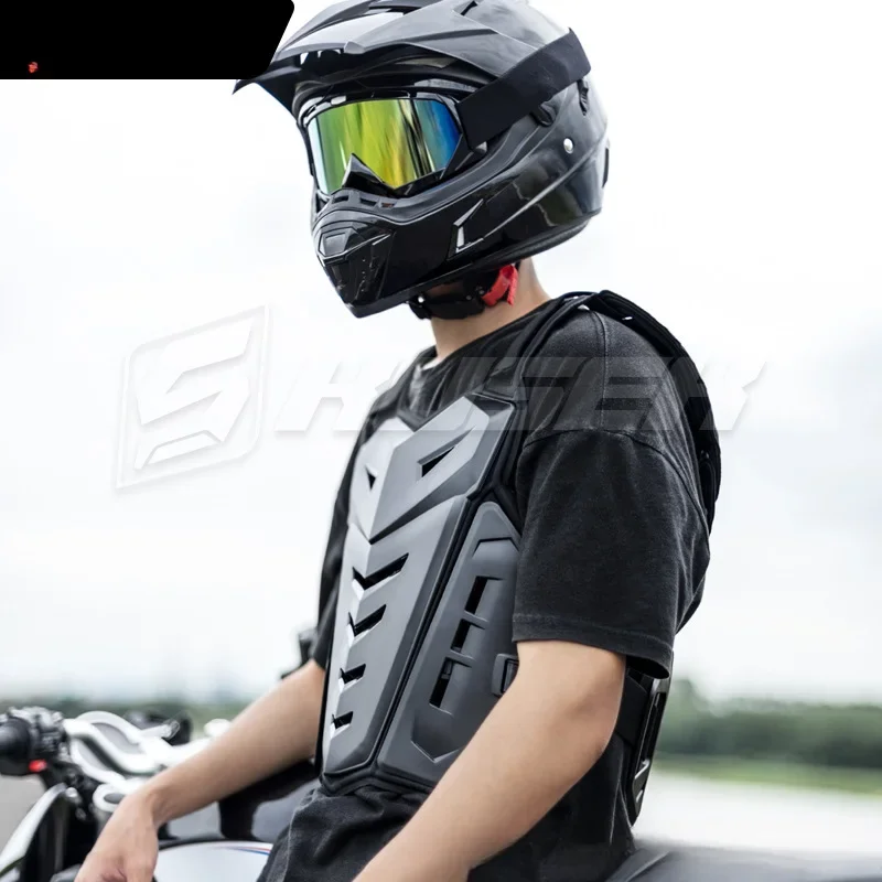 Off‑Road Motorcycle Fall‑Resistant Full Body Armor Suit Chest Back Elbow & Knee Protective Gear for Motorbike Riding Sports