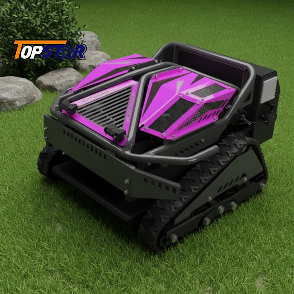 

Multifunctional Remote Control Lawn Mower IPX5 Waterproof for Outdoor Yard Farm Grass Cutting Operation