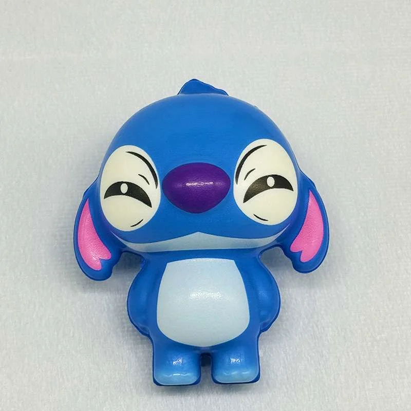 Kawaii Stitch Decompression Toy Anime Figures Stress Relief Squishy Children Hand Pinch Toy Healing Gift Accessories Wholesale