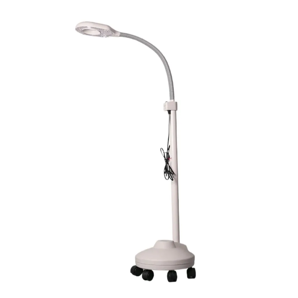 led-magnifying-floor-lamp-with-adjustable-rolling-stand-large-magnifying-glass-for-crafts-repair-and-precision-work