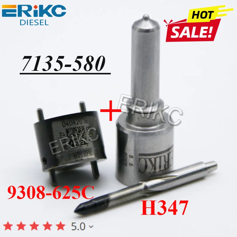 

7135-580 For Delphi Repair Kits NOZZLE H347 L347PRD L347PBD Injector Valve 9308-625C for 28373983 A6510704987 A6510700587