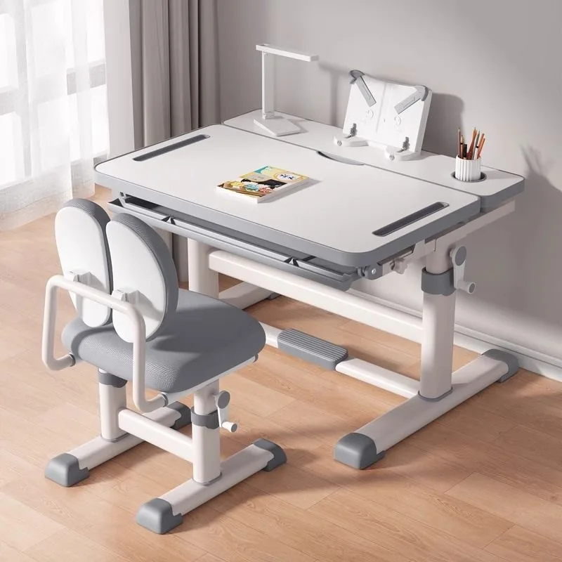 

Children's study table, household, elementary school students, writing homework