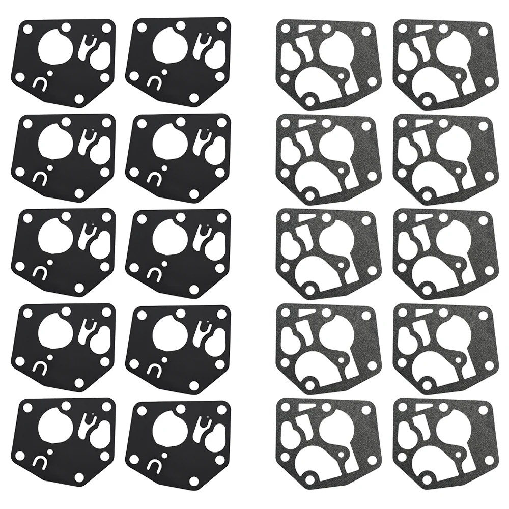 

10 шт. 495770 795083 комплект прокладок диафрагмы карбюратора для Briggs Stratton 3,5-4,5 л.с. 3,5-4,5 л.с. Q 45 классическая газонокосилка