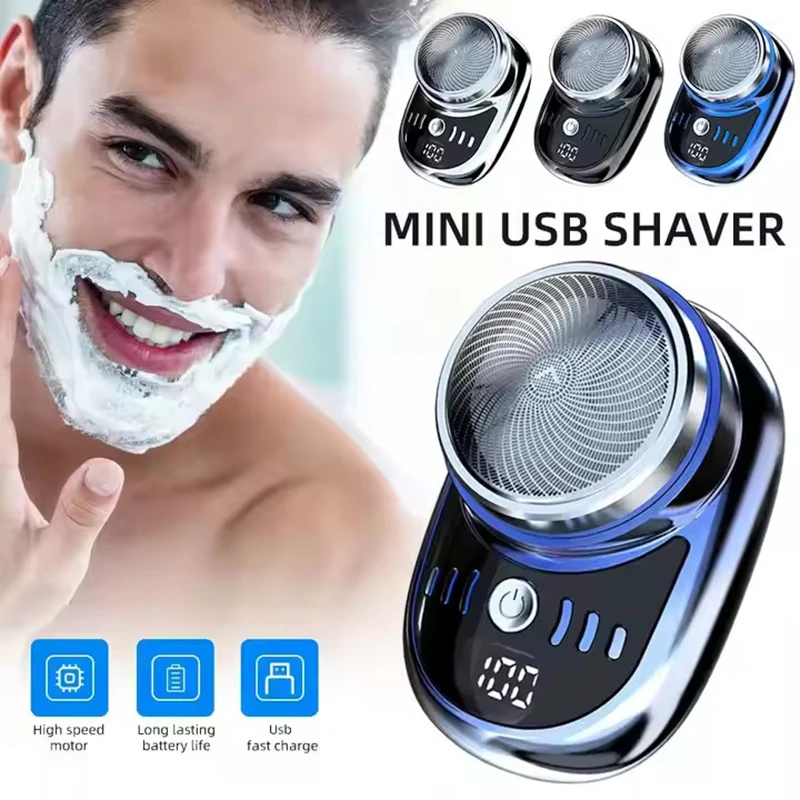 PHILIPS Electric Shaver Portable Wet And Dry Use Razor Man Travel Attire Rechargeable Shaver Charging Shaving Tool Machine