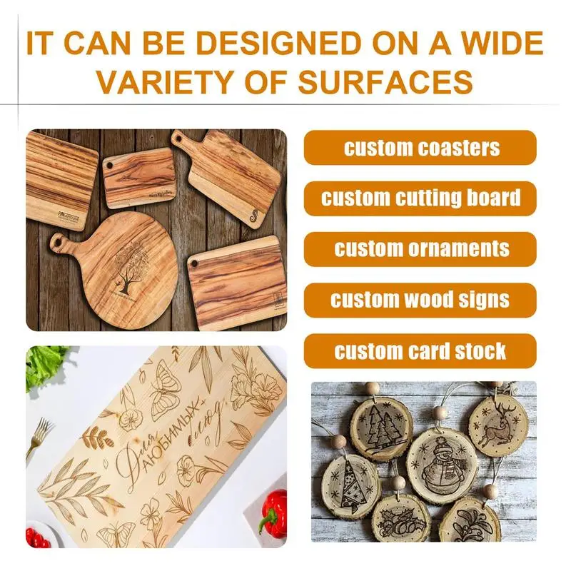 Multifuncional Wood Burning Gel Wood Craft Gel de Combustão Queimar Pasta DIY Pyrography Acessórios para papel de couro