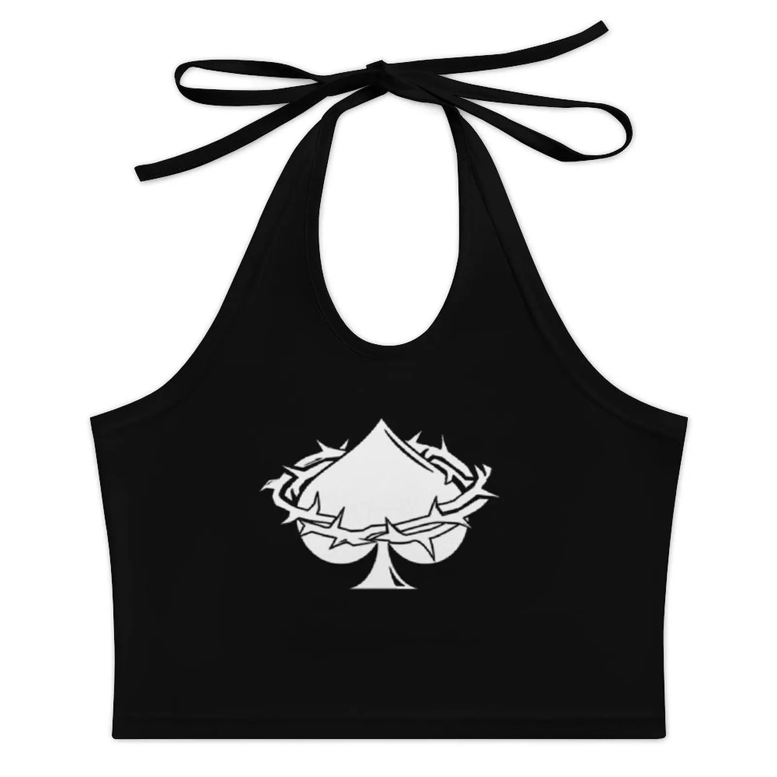 Halter Tops for Women Summer Sleeveless Going Out Outfits Y2K Trendy Cute Crop Tank Top Clothes - view 3