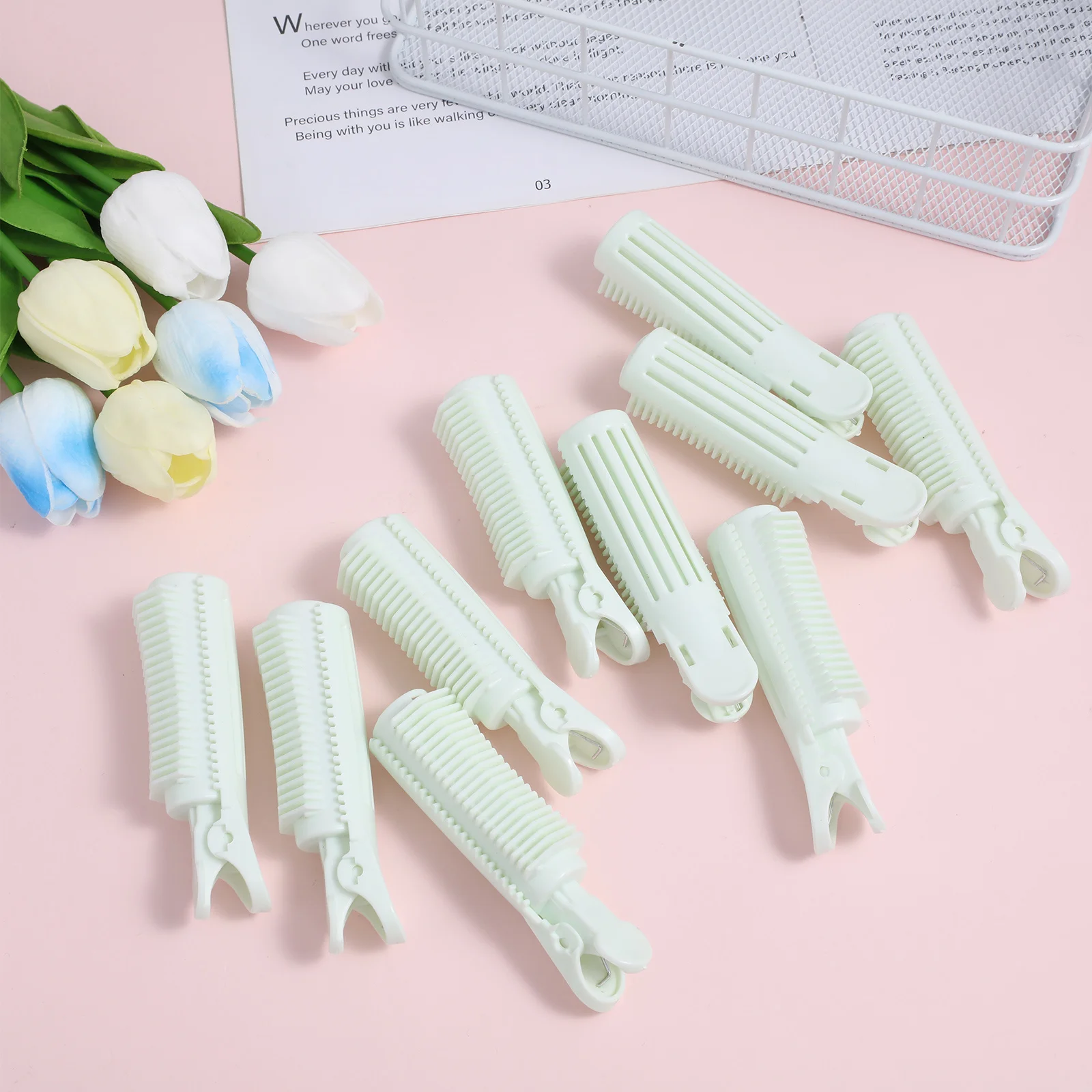 

10pcs Root Clips Curly Volume Curly Curlers For Short Volume Curlers For Short Curler Clip Hair Hair Styling Tools