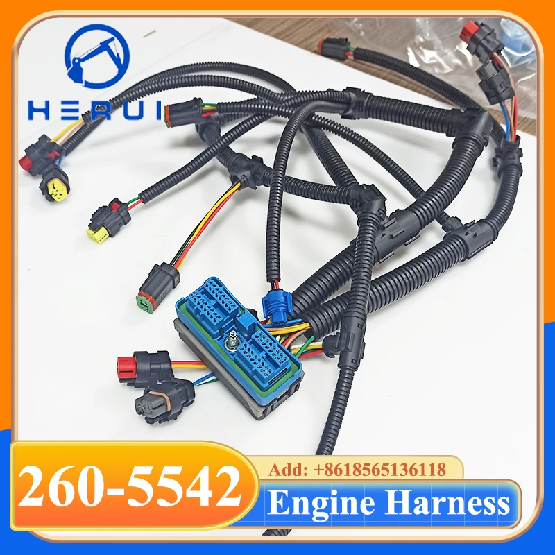 C6.6 Engine Wring Harness For E323D Excavator Parts Wire 260-5542 2605542