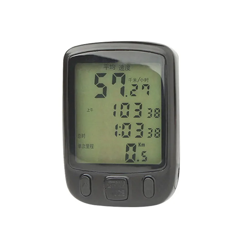 

Premium Waterproof Bike Computer LCD Display Speedometer Odometer for Road Mountain Folding Bikes Cycling Hiking Adventure
