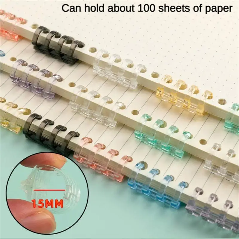 4 Hole Binding Ring Neat And Organized Storage Easy To Assemble And Disassemble Space Saving And Compact Efficient Binding
