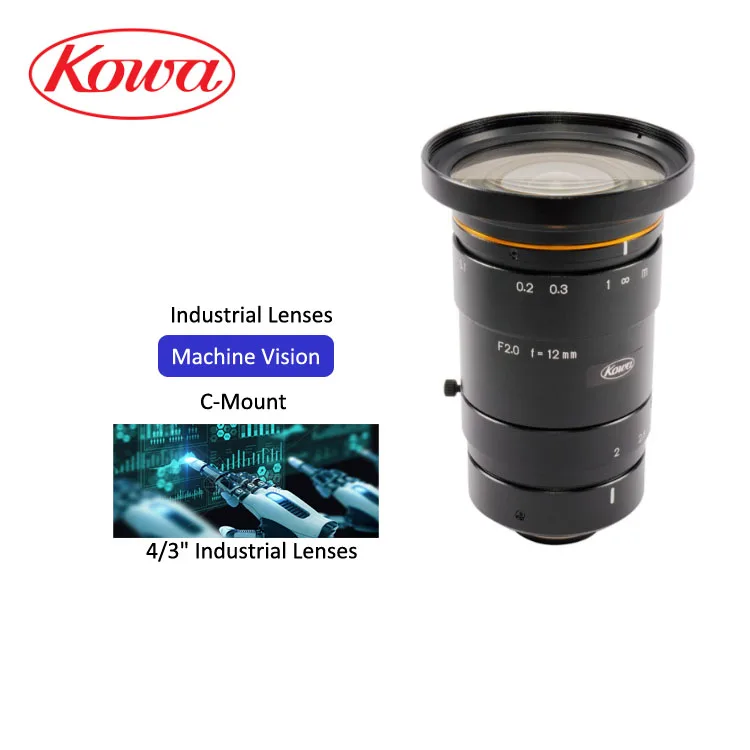 

Линзы Kowa LM12XC | Объектив промышленной камеры 4/3 дюйма, 12 мм, 20 МП, с байонетом C, 100% оригинальная упаковка