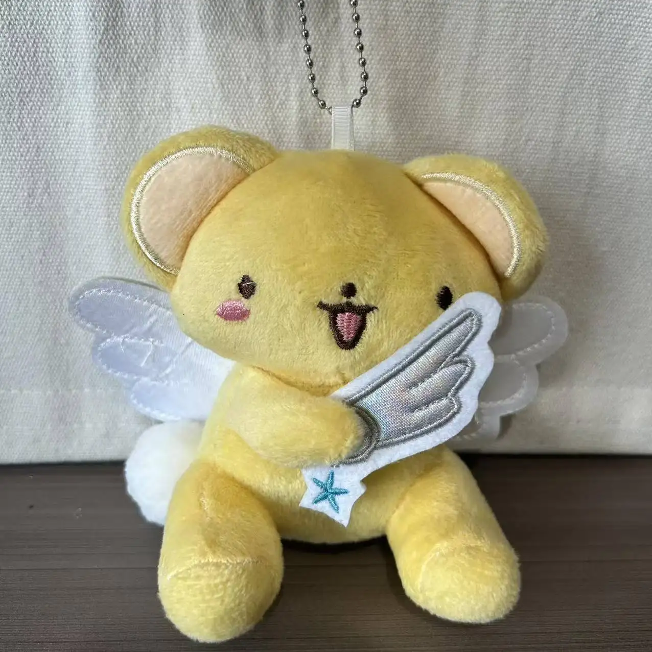 

13CM New Anime Card Captor SAKURA CERBERUS Q version Kawaii Figure Model Toys Doll pendant Gifts