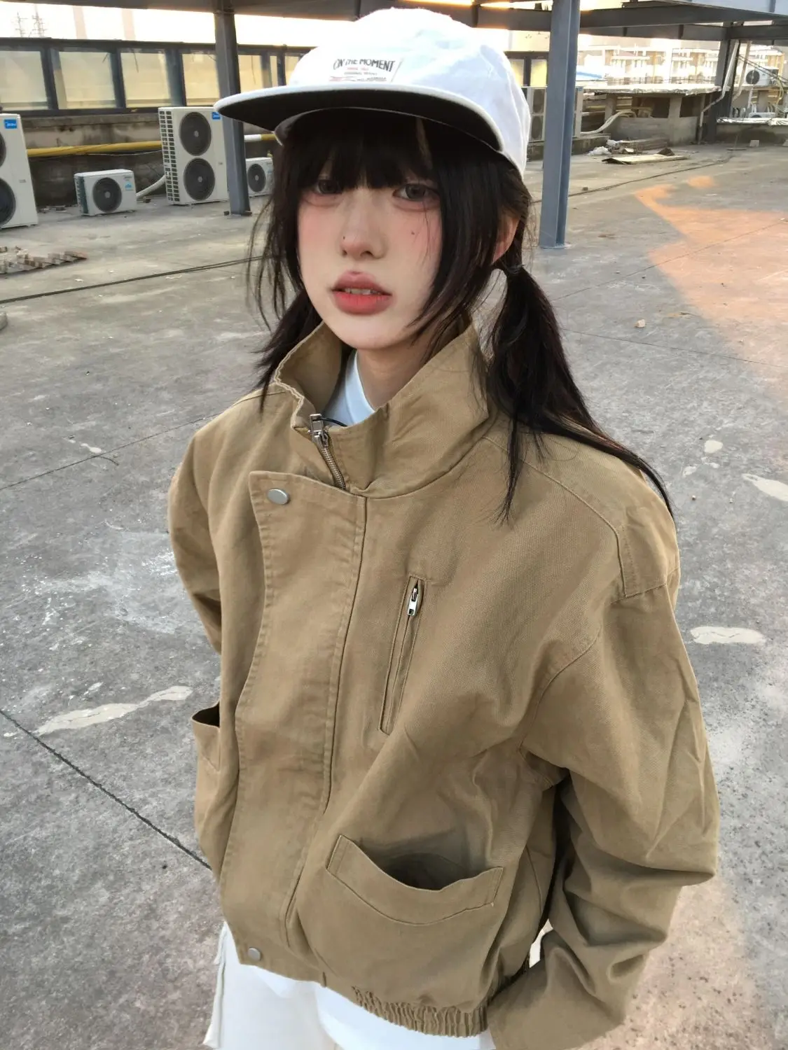 Bomber vestes femmes veste col hiver fausse fourrure matelassée lambrissé ville aventure protection chaleur lourd Durable chaud