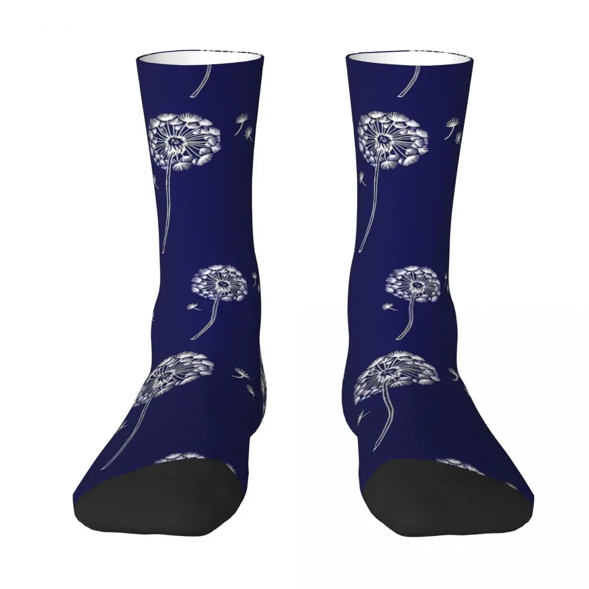 Dandelion Flower Socks Autumn Blue White Stockings Funny Unisex Quality Socks Pattern Running Sports Non Slip Socks