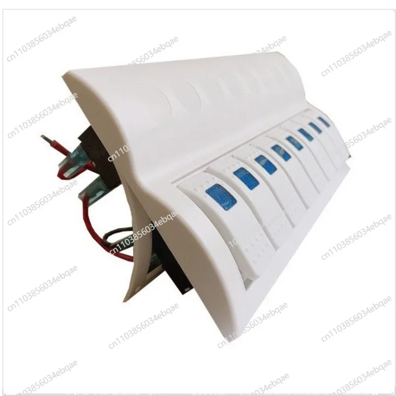 

For 6\ 8 Cylinder, Plastic Rubber Stainless Steel Electric Plug Plate, Switch, Hardware Accessories for Ships and Yachts