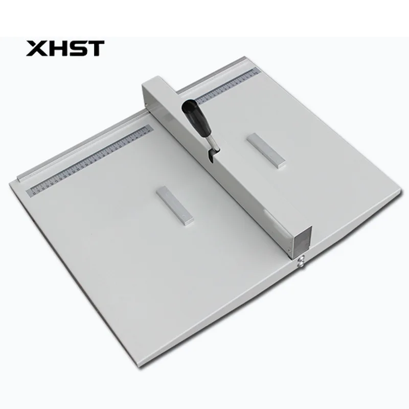 Desktop 12B A4 Size 360MM /14inch Wholesale Factory Price Solid Line Creaser Processing Machinery Manual Paper Creasing Machine