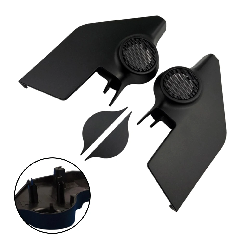 2pcs Car A-pillar Tweeter Cover For Nissan Sylphy For Sentra 2012-2019 Car Tweeter Refitting Audio Speaker Cover Boxes Mounts