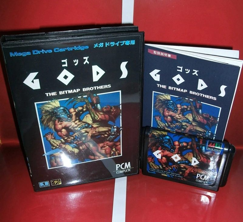 

Боги с коробкой и руководством для 16-битного игрового картриджа Sega MD, система Megadrive Genesis