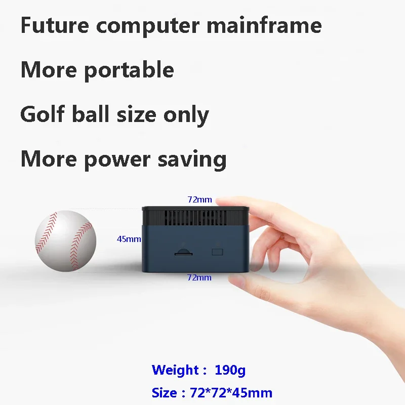 ZX01 Plus Windows 11 Quard Core Mini PC CPU 12th Gen Intel Alder Lake N100 LPDDR5 12GB 256GB 2500M Lan 5G Wifi5 BT Win11 Desktop