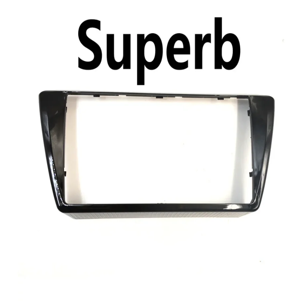 

Для VW SKODA Superb MIB 2 CD или 8,0 дюймовая отделка коробки черная краска радиорамка панель CD пластины