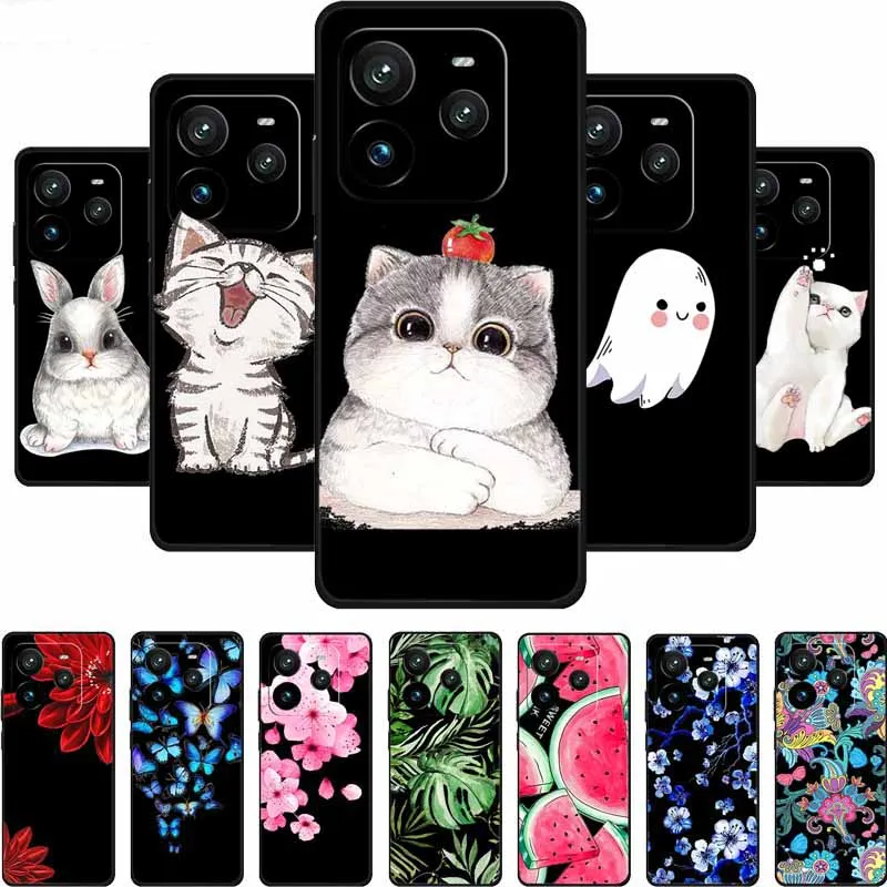 Case For Realme GT 7 GT7 Pro Case Black Silicone Soft Back Cover For Realme Neo7 SE 7x Note 60 C63 Realme P3 Ultra Phone Case