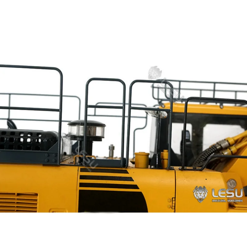 Metal Protective Fence Part For 1/14 LESU RC Pc360 Hydraulic Excavator Model Outdoor Toys TH17141