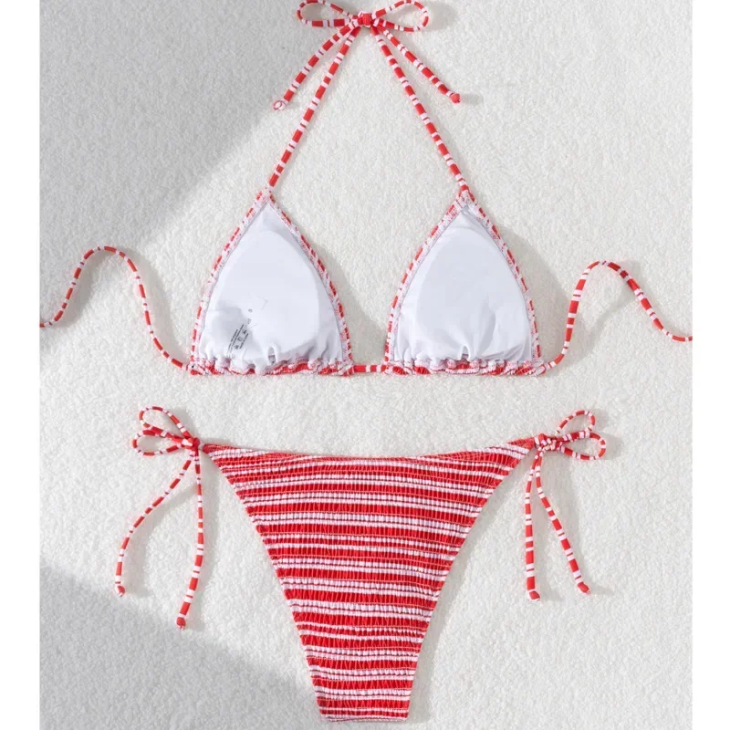 جديد مخطط مثير البيكينيات المايوه النساء ملابس السباحة رفع الإناث شاطئ ملابس سباحة حريمي لباس سباحة البرازيلي مجموعة البكيني بركة السباح