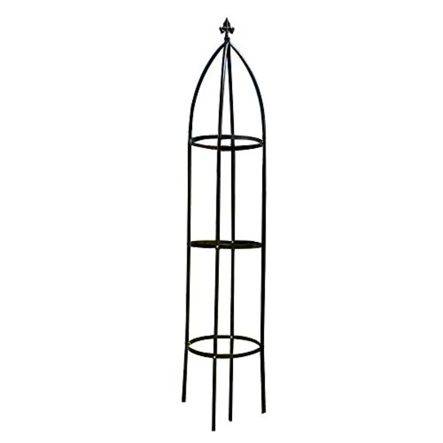 

Garden Arch Trellis for Climbing Plants Rose Thicken Metal Wedding Arches Arbor Ceremony Party Outdoor Floral Decor Bronze