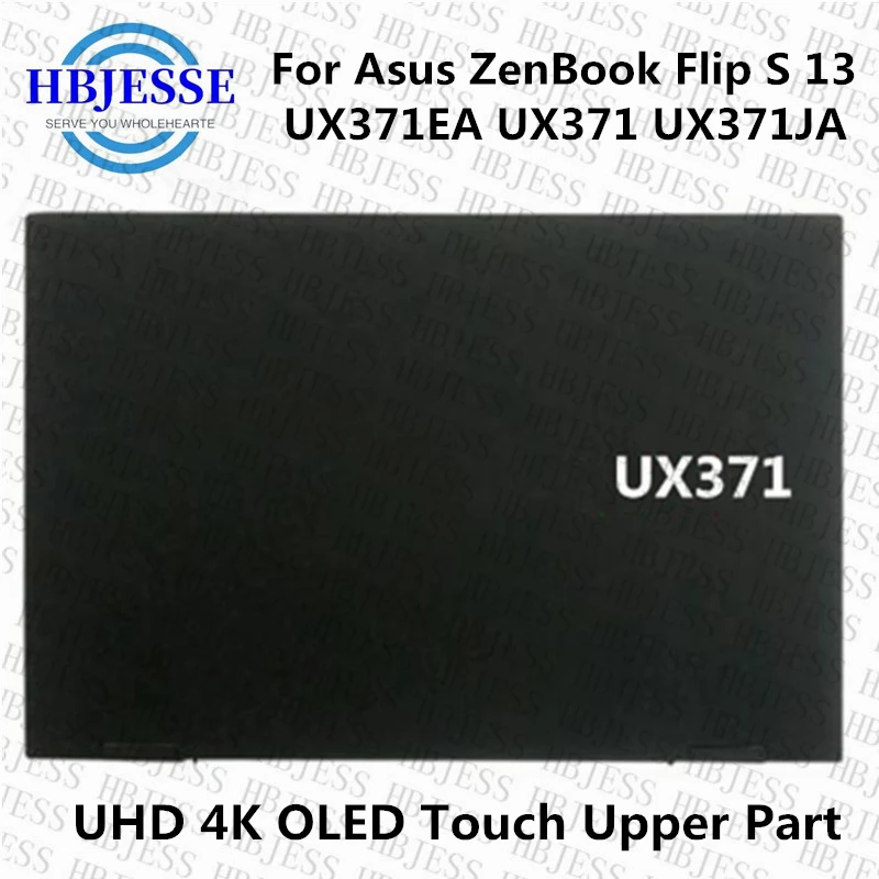 Imagem -02 - Original Novo Painel Oled para Asus Zenbook Flip s 13 Ux371ea Ux371e Ux371 Ux371ja Tela de Toque Assembléia Display Lcd com Capa