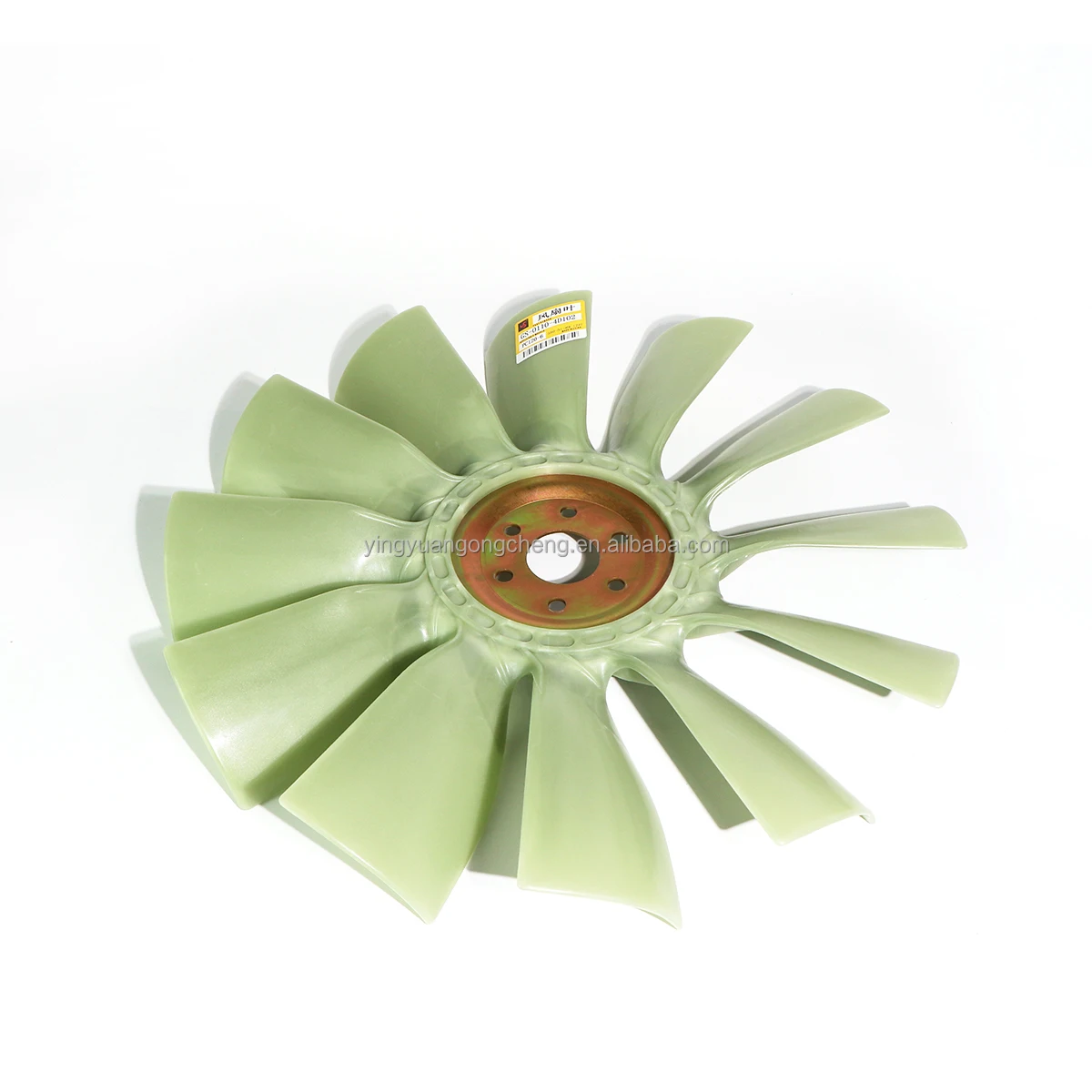 

High quality Diesel Engine Fan Cooling Radiator Fan Blade With 12 Fan Blades for 4D102 Engine PC120-6 Excavator