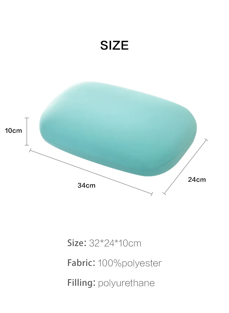 Multifunktions 1PC Memory Foam Neck Kissen Langsam Rebound Weiche Reise Kissen Für Schlafen Zervikale Gesundheit Massage Kissen Nickerchen kissen – Detail 12