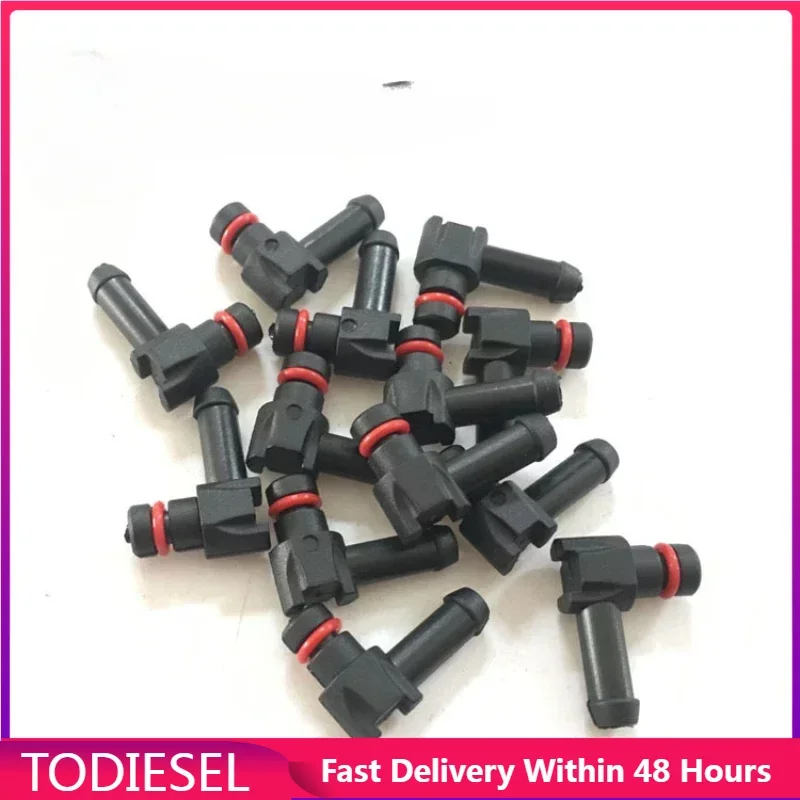 1PCS CRIN Injector Fuel Pipe Return Joints T-way L-way for Isuzu DENSO G3