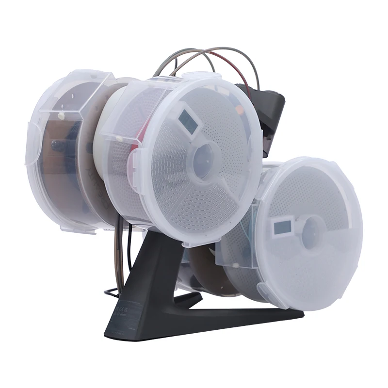 Lunar Surface Nowość: Pudełko do przechowywania filamentu do druku 3D, szczelne, pyłoszczelne, odporne na wilgoć, montowane na ścianie. — zdjęcie produktu 5
