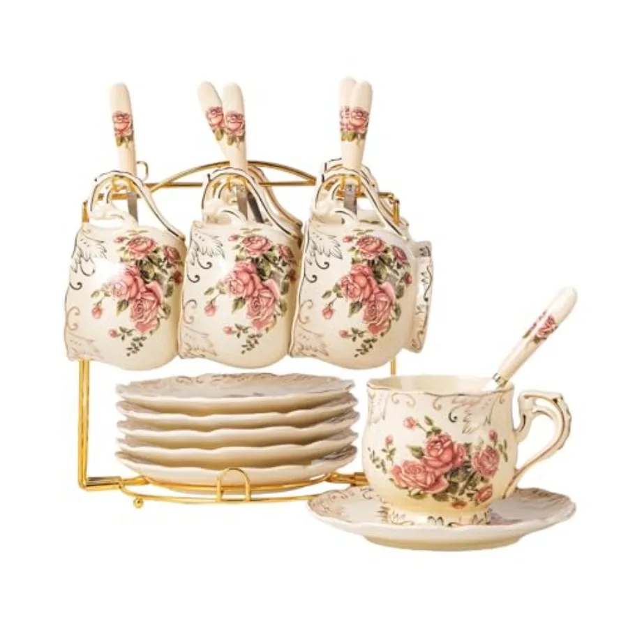 8 Oz Rose Tea Cups …