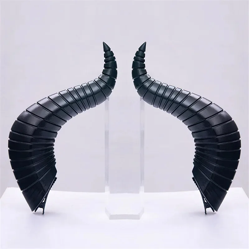 20151123 1 Pair Game Twisted-Wonderland DIASOMNIA Malleus Horns Head Clip Headwear Hairwear Ornaments Cosplay Props Acce